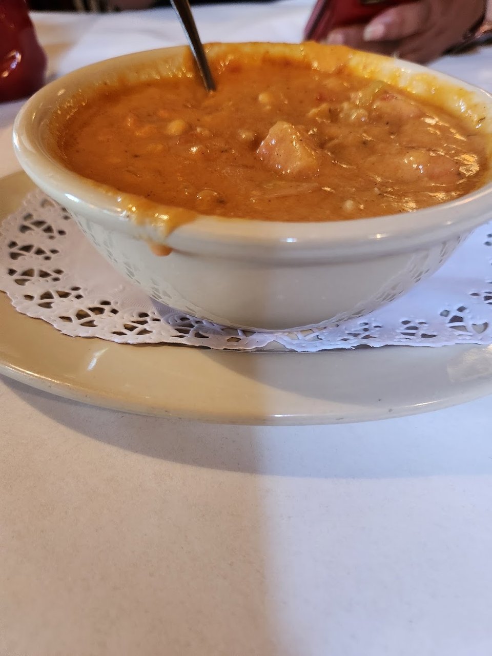 Seafood Bisque- Made with Crab
