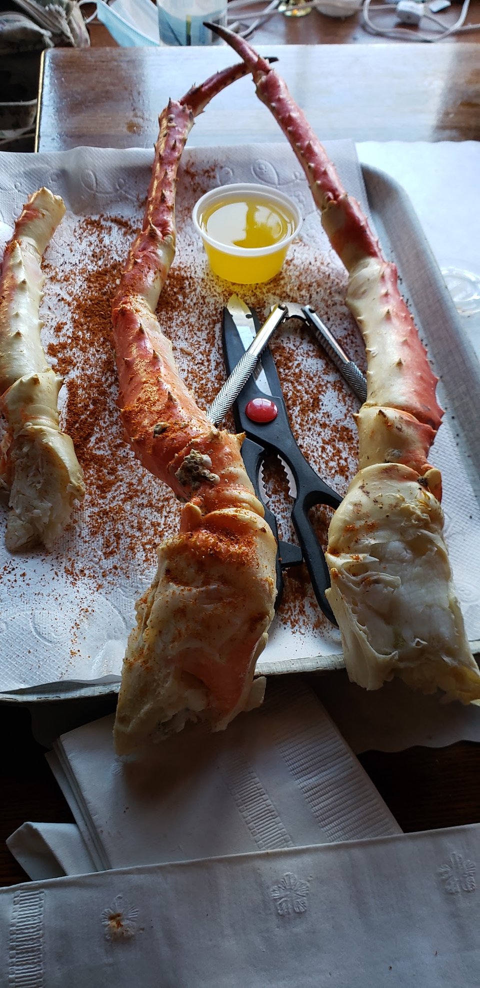 Colossal King Crab Legs 1lb