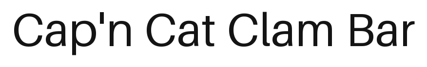 Cap'n Cat Clam Bar